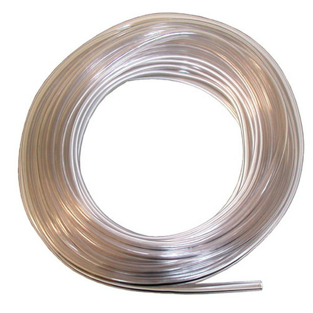ID x 7/16in 1/4in Clear Vinyl Fuel Line OD x 25' FT 12-0002 Motion Pro